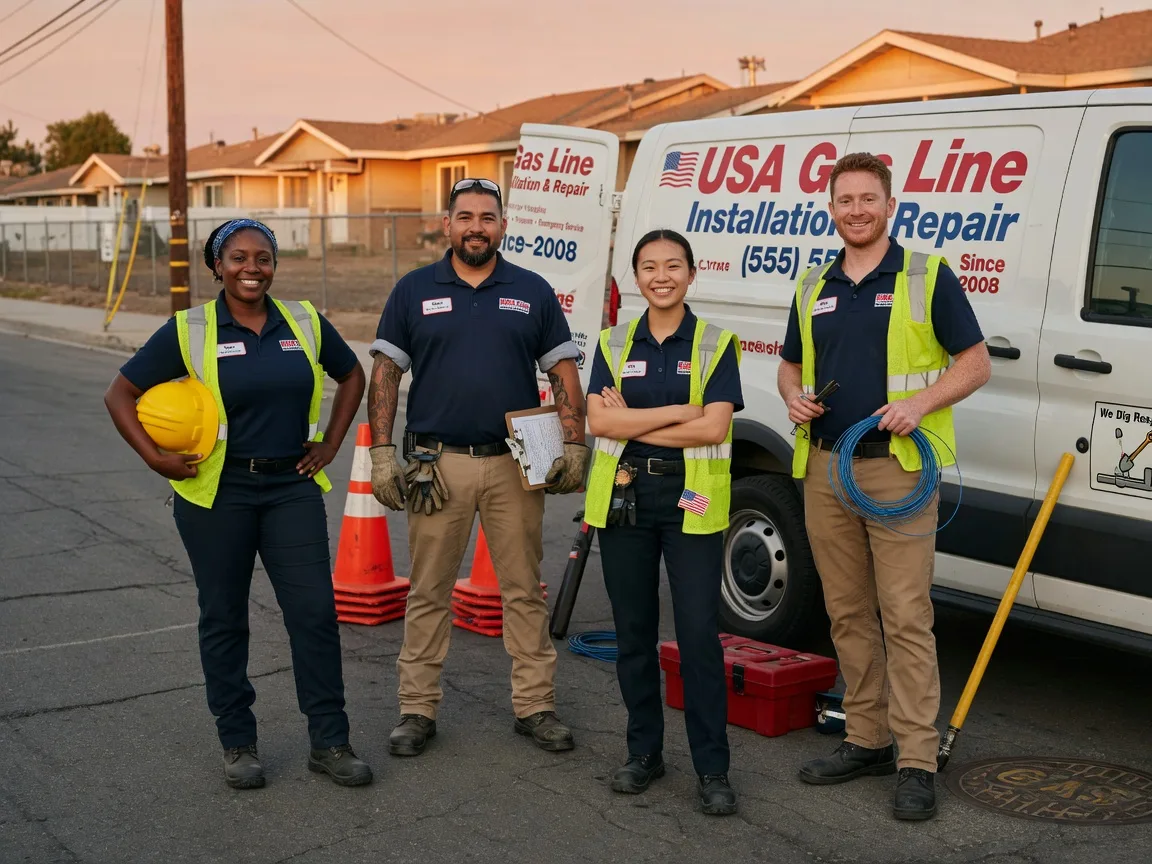 Gas Line Installation company in Orland, IN